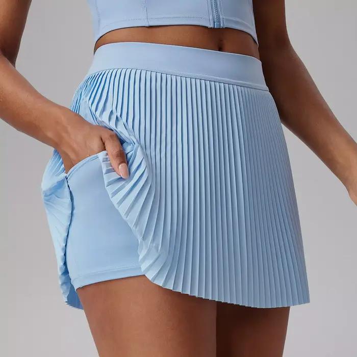 Jupes de sport plissées pour femmes