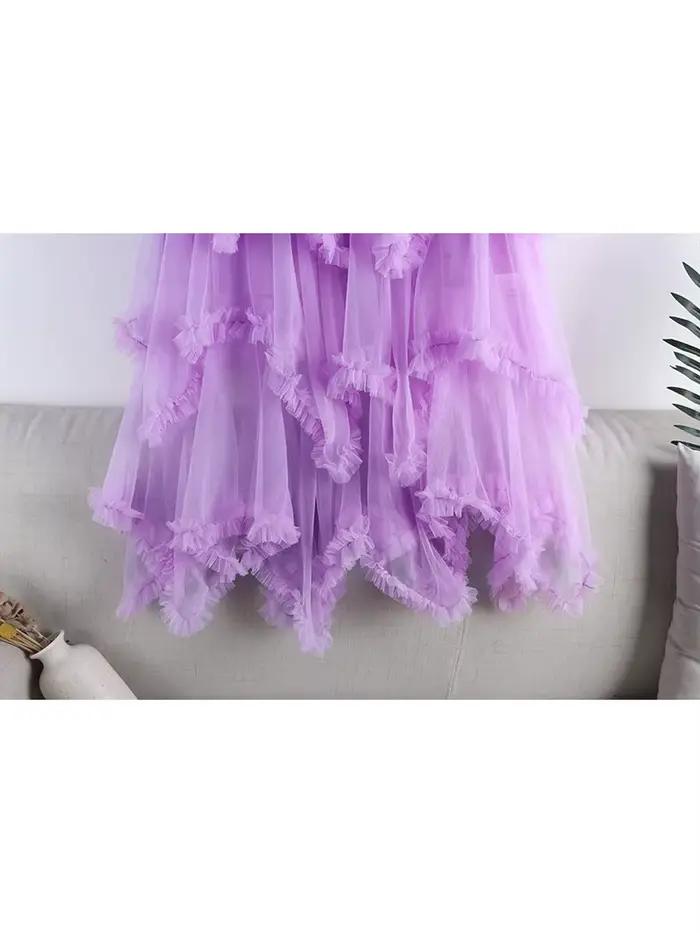 Jupe Longue en Tulle pour Femme
