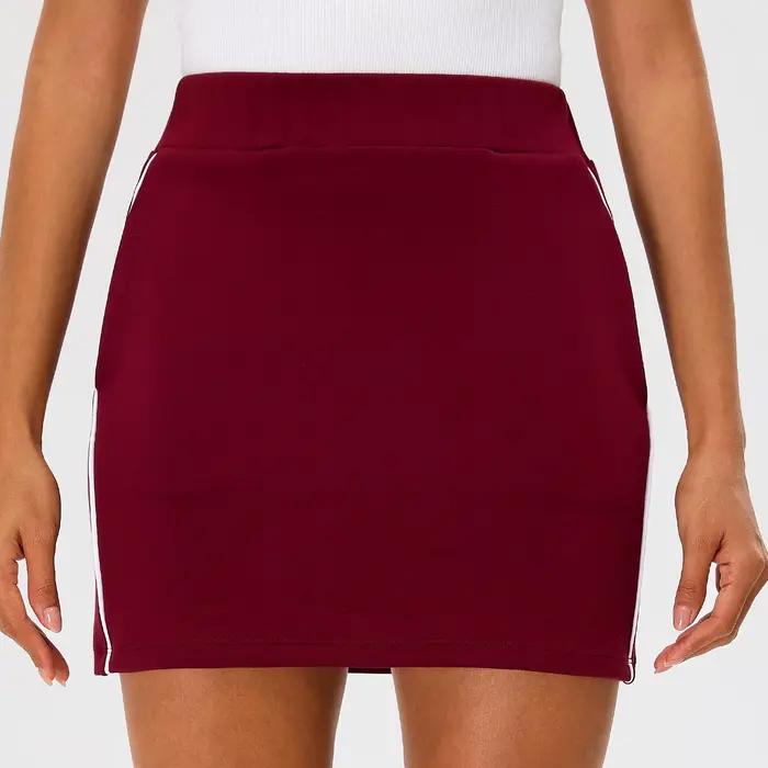 JUREN femme jupe de sport taille haute gymnastique entraînement Yoga Golf jupe séchage rapide respir