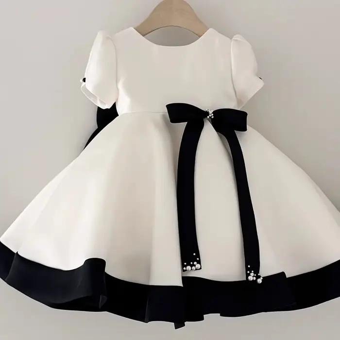 Robe de princesse bouffante pour filles, tenue de soirée formelle pour anniversaire, spectacle, conc