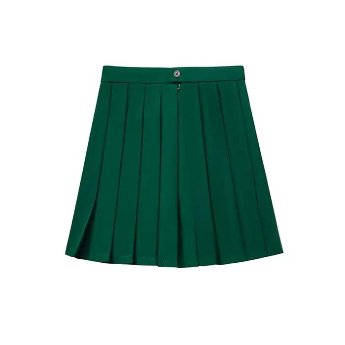 Jupes femmes taille haute hanche basique bureau dame a-ligne élégante Mini jupe mince tout-match déc