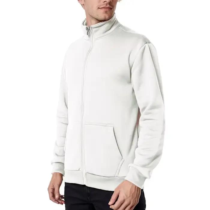 Veste polaire thermique pour hommes, manteau confortable résistant au vent avec fermeture éclair com