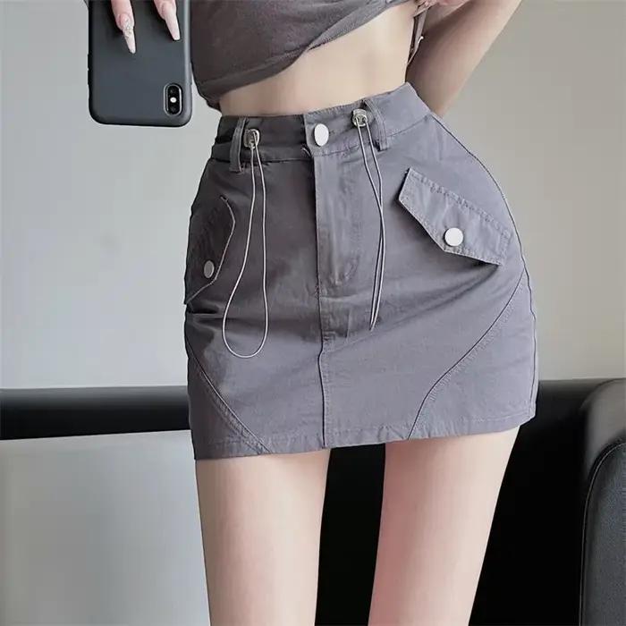 Mini femme jupe Gyaru jupes pour femmes courte Sexy Coquette vêtements ventes Y2k Vintage 2025 tenda
