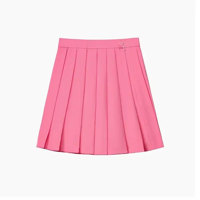 Jupes femmes taille haute hanche basique bureau dame a-ligne élégante Mini jupe mince tout-match décontracté Simple