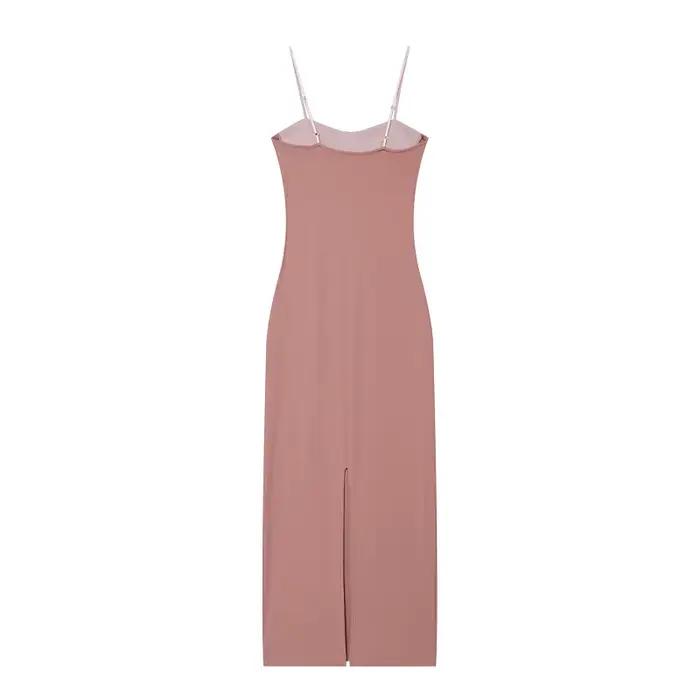 Robes longues sexy pour femmes, robe corset dos nu d'été, robes de soirée à bretelles pour femmes, robes de soirée mi-longues pour femmes