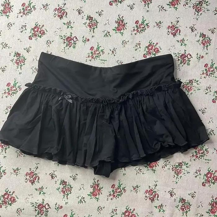 Jupe femme mode Streetwear rose motif à pois sport Style décontracté vintage Y2K Emo filles douce Harajuku