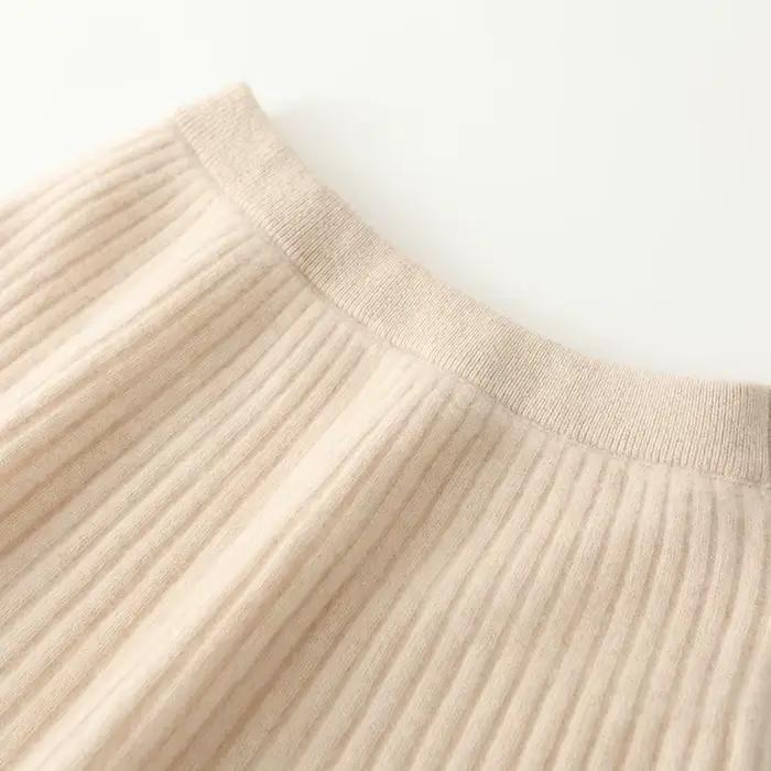 Jupe mini coréenne en laine mérinos pour femme, couleur unie, mode automne hiver, tour de taille empire, tricotée, légèrement extensible, style bureau dame, disponible en plusieurs tailles et couleurs