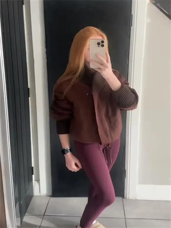 Cardigan élégant avec nœud à nouer pour femme, col en v, tricoté, contraste, manches longues, pulls, mode automne hiver 2025, vêtements d'extérieur pour dames