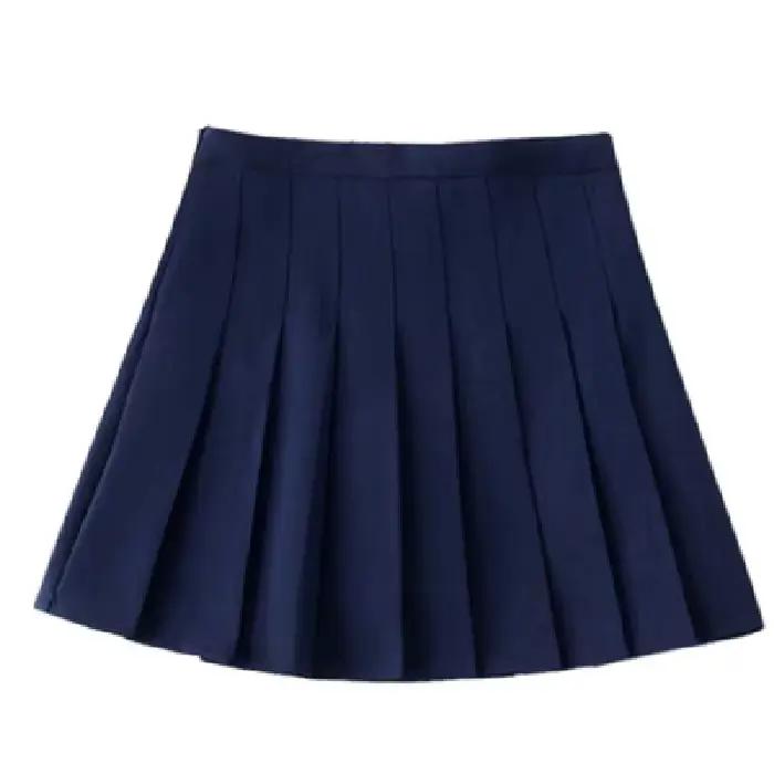 Jupe d'été Y2K Kpop pour femmes plissée, mini, au-dessus du genou, polyester, junior, style européen, printemps/été, parti, halloween