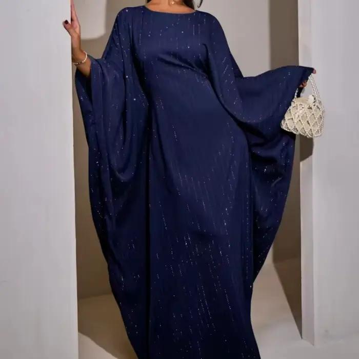 Robe longue de Banquet avec strass, Design Sense, pour femmes, printemps et automne 2025