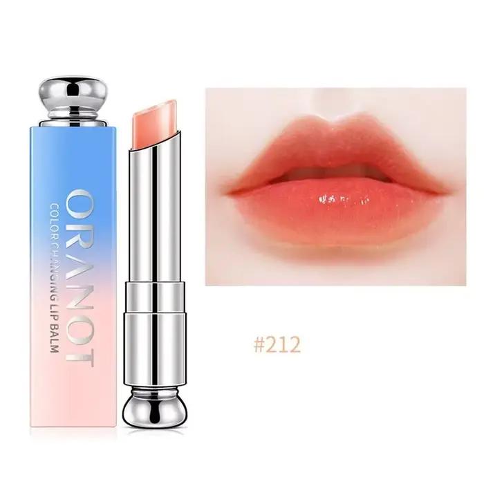 Rouge à lèvres dégradé à changement de couleur – Teinte hydratante et imperméable longue durée, finition brillante, unisexe, vacances