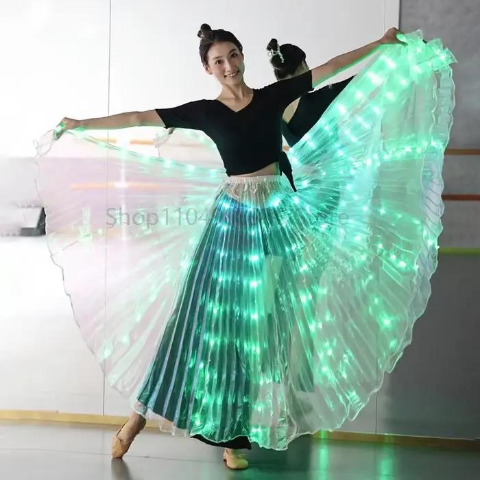 Jupe de danse lumineuse Led colorée Multiple pour adultes