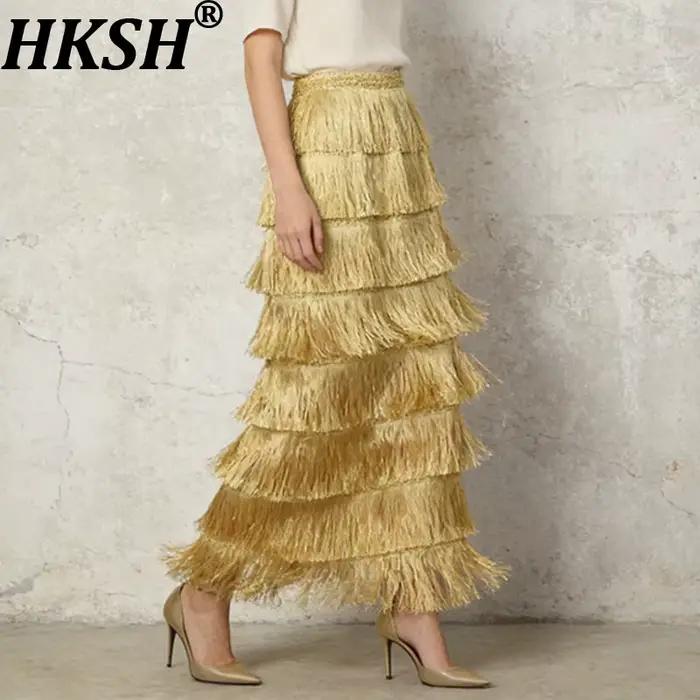 Jupe longue élégante HKSH pour femme