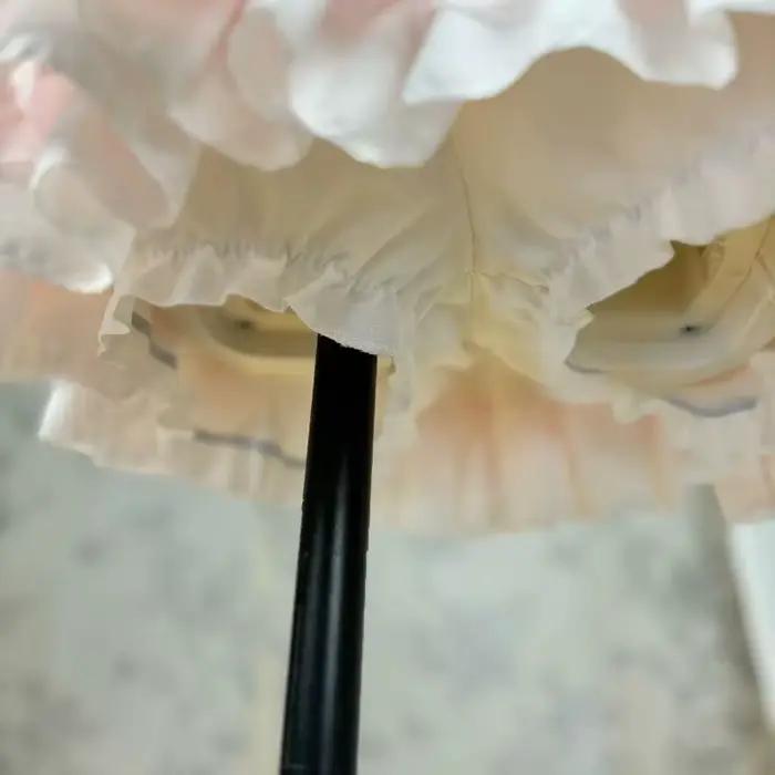 Jupe gâteau douce femmes Kawaii Style Lolita princesse Vintage mignon dentelle volants fête Mini jupes Harajuku Y2k Faldas Mujer 2025