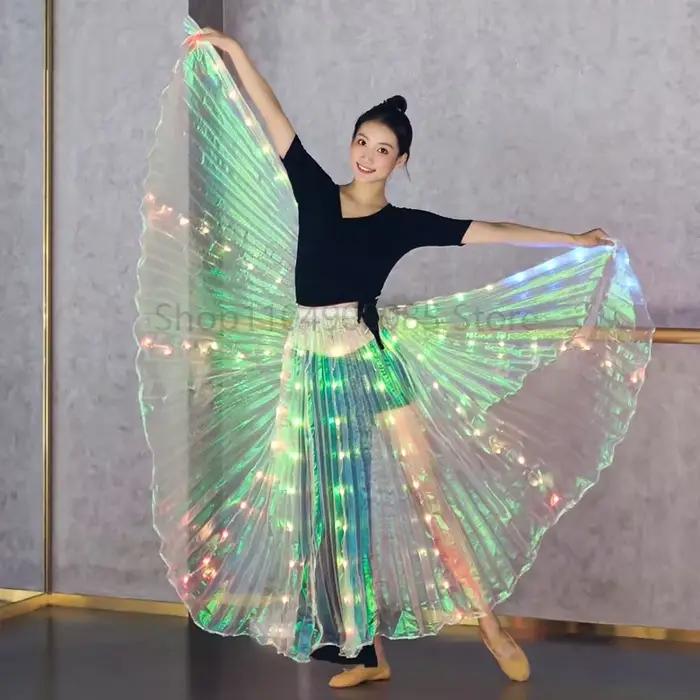 Jupe de danse lumineuse Led colorée Multiple pour adultes