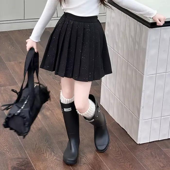 Mini jupe plissée d'écolière japonaise pour adolescentes