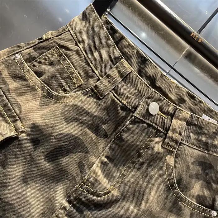 Mini Jupe Cargo En Denim Pour Femmes Avec Poches Latérales Et Nœud Décoratif Style Y2K Occasions Spéciales Hanches Ronde
