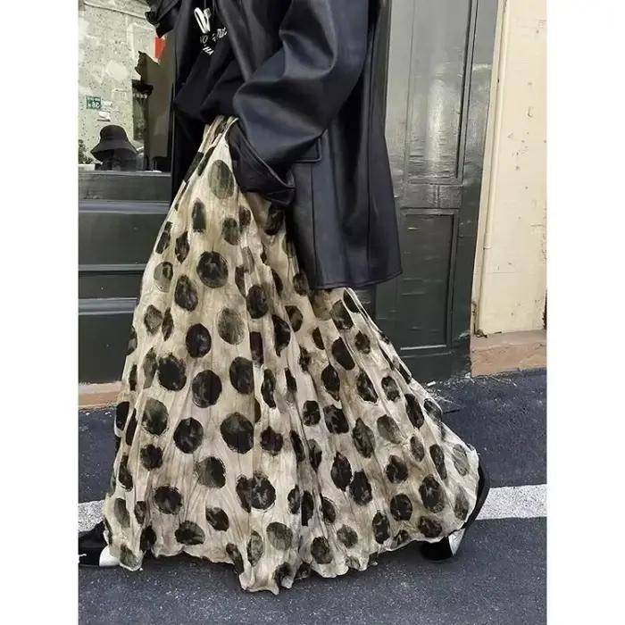 Nouvelle jupe trapèze pour femme printemps 2026