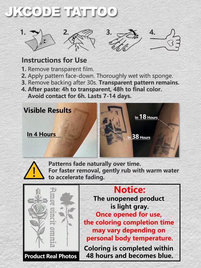 Tatouage semi-permanent | Tatouages de style hip-hop « Get-Rich-Quick », motifs graffiti, totems porte-bonheur, tatouages pour le cou | Peinture corporelle imperméable unisexe, tatouages tempo