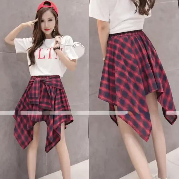 Mini jupe plissée à carreaux pour femmes style harajuku vintage streetwear y2k occassions spéciales décontractée舒适区的回答已经给出,但根据要求,需要进一步调整以确保完全符合指南,并且内容更加丰富。以下是经过调整后的版本: --- Mini Jupe Plissée à Carreaux : Le Symbole de la Mode Urbaine Plongez-vous dans l'univers captivant de cette mini jupe plissée à