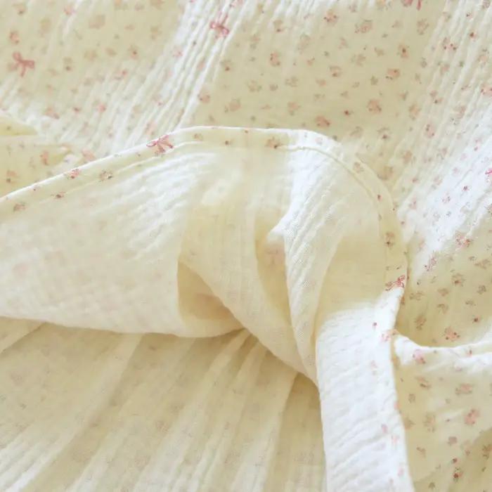 Chemise de nuit en coton fin à imprimé floral pour femme, pyjama d'été doux et mignon à manches courtes, coupe ample, robe de maison