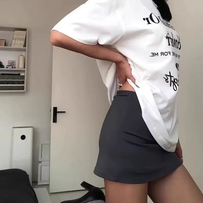 Nouvelle jupe de yoga pour femmes avec doublure
