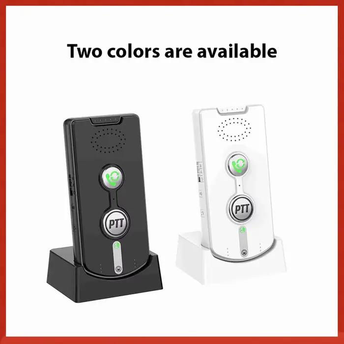 Interphone vocal sans fil, 2 pièces, longue portée de 1000 mètres, interphone de conversation bidirectionnel Portable pour personnes âgées, pour maison, Villa, hôpital