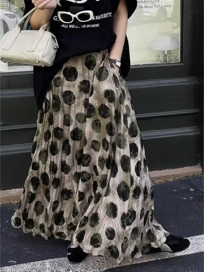 Nouvelle jupe trapèze pour femme printemps 2026