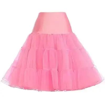 Jupe tutu silph swing rockabilly jupon sous-jupe crinoline moelleuse mariage blanc bleu rouge noir polyester acétate occasion mariage cérémonie soirée de gala