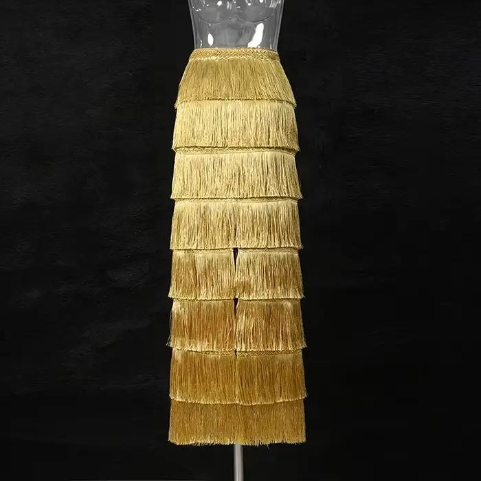 Jupe longue élégante HKSH pour femme