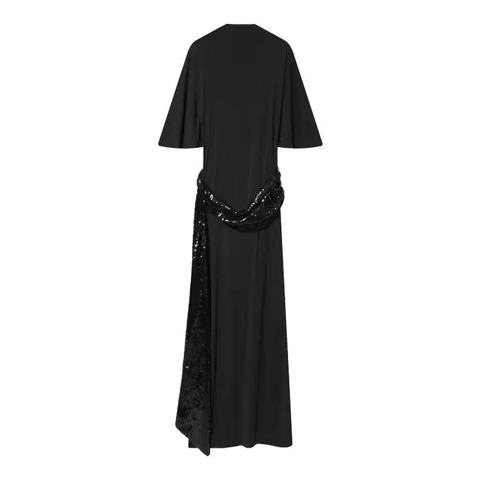 Robe Mujer en polyester pailletée pour femmes, élégante et confortable, idéale pour les mariages, galas et soirées spéciales