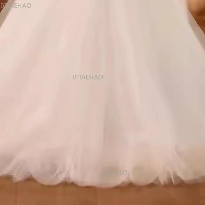 Robe de princesse bouffante pour filles, tenue de soirée formelle pour anniversaire, spectacle, concours de beauté, ou occasion spéciale pour enfants