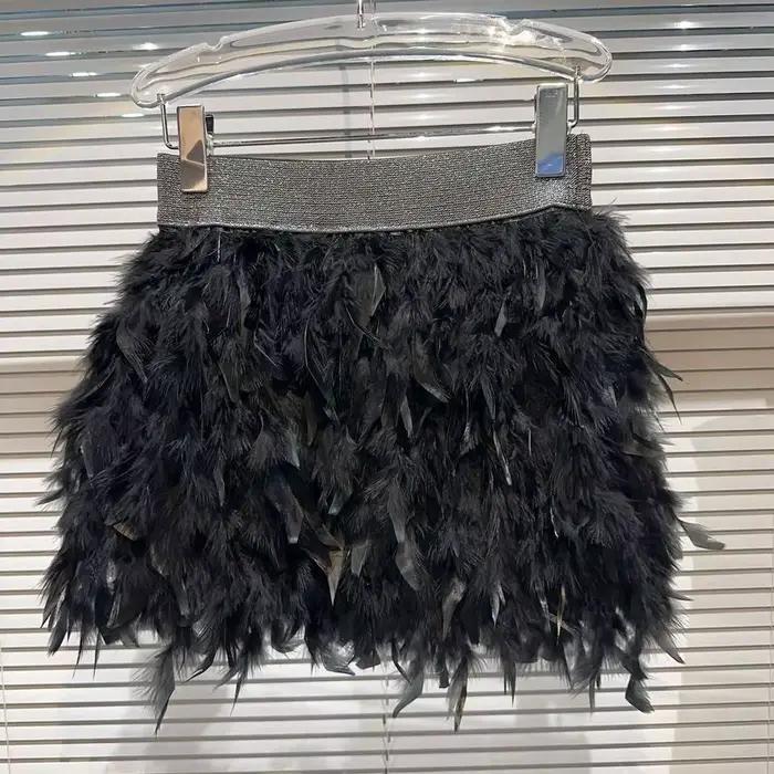 Jupe bouffante en plumes Party Princess pour femmes