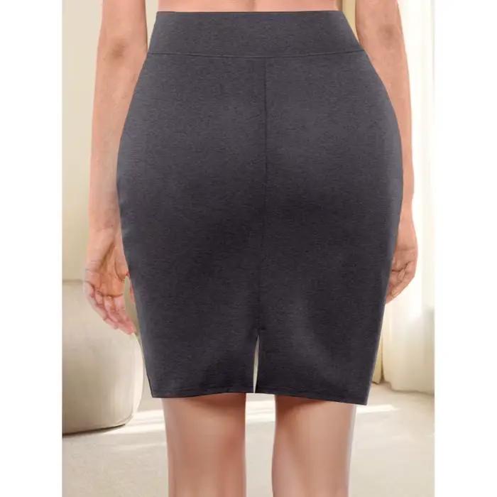 Jupe femme Style lieu de travail haute élasticité paquet