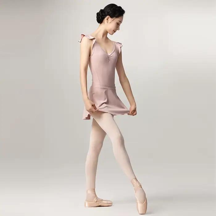 Sansha-Jupe de danse de ballet élastique pour femme