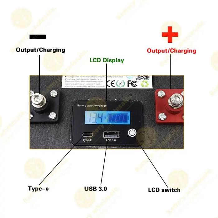 Batterie au lithium titanate Yinlong 12V 45ah 40ah LTO66160 10C haute puissance avec BMS intégré, batterie rechargeable pour autoradio, sans taxes