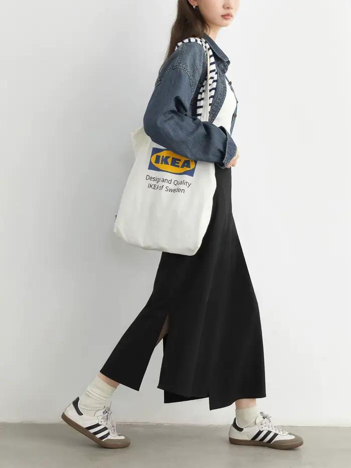 CHIC VEN nouvelles femmes jupes ample décontracté solide Tube droit conception fente irrégulière femme jupe dames vêtements printemps automne 2025