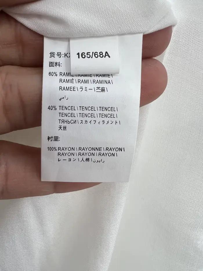 Jupe décontractée pour femme en ramie et soie avec perles perlées et fermeture éclair latérale pour printemps été occasions spéciales