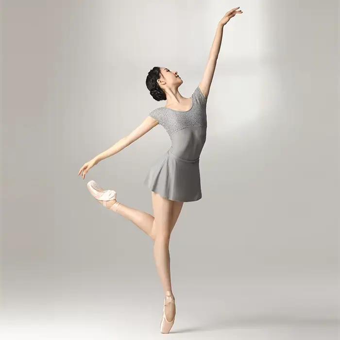 Sansha-Jupe de danse de ballet élastique pour femme