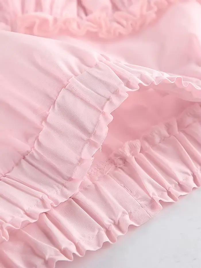 Jupe longue asymétrique de Style français pour femmes