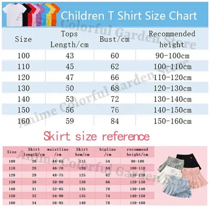 Ensemble jupe et t-shirt Sailor Moon pour filles