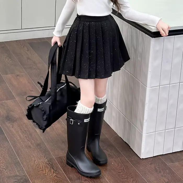 Mini jupe plissée d'écolière japonaise pour adolescentes