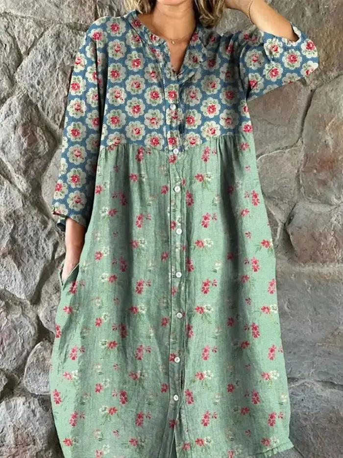 Jupes longues pour femmes à imprimé géométrique