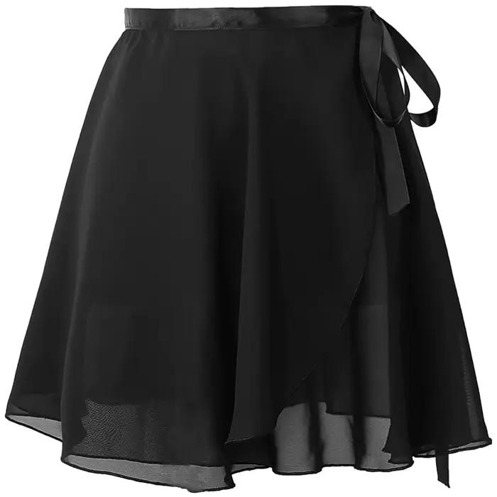 Adulte mousseline de soie Ballet danse Tutu jupe femmes filles gymnastique