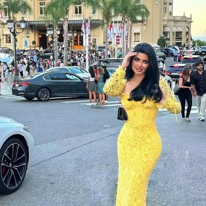 Robe de soirée jaune en dentelle florale, col cœur carré, longue et évasée, pour anniversaire, bal de promo, taille ajustée, robes de mariée personnalisées