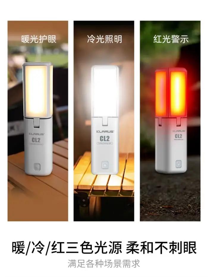 Camping en plein air longue durée de vie de la batterie tente portable auvent atmosphère LED