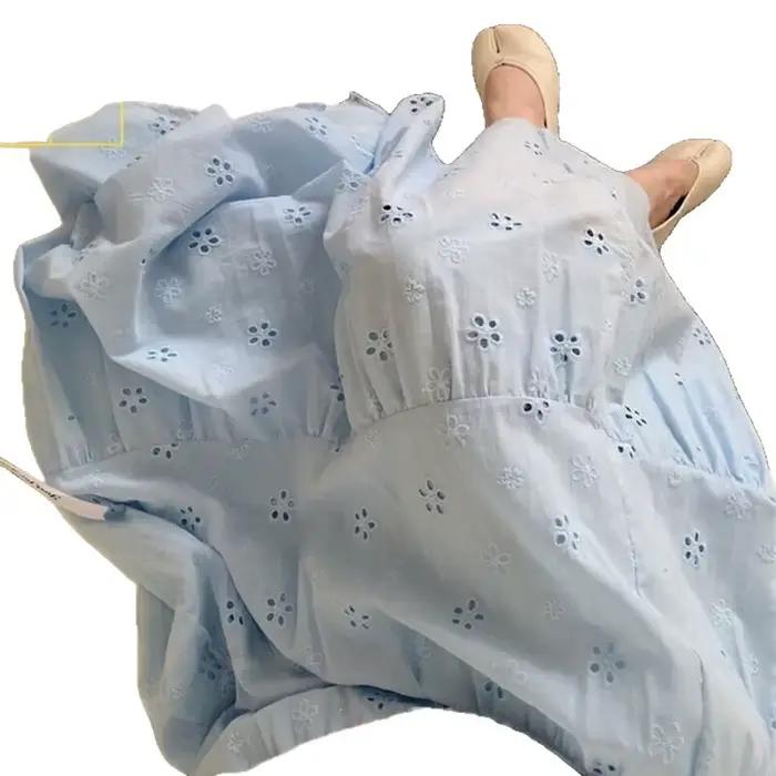 Jupe courte rose taille haute évasée pour femme