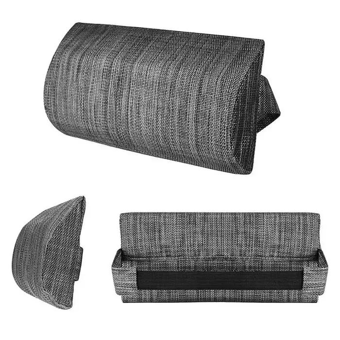 Coussin de chaise longue de jardin, oreiller de cou inclinable, appui-tête, chaise de plage, Camp, terrasse, chaise longue, pause déjeuner, oreiller de repos