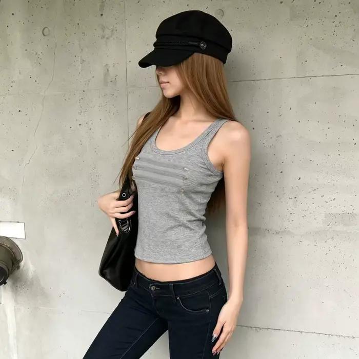 Nouvelle jupe et gilet ajustés de style napoléonien vintage