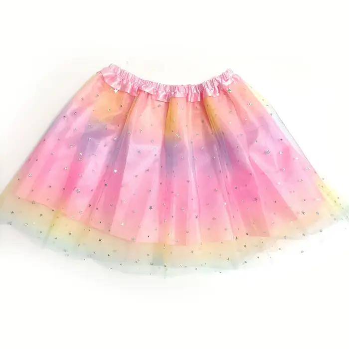 Jupe Tutu étoile lune scintillante pour filles